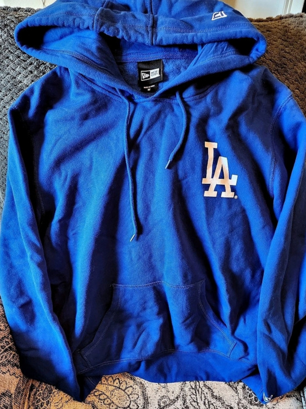 New Era Los Angeles Dodgers West Coast Cali Hoodie Dodgers Blue Hoodie Size
